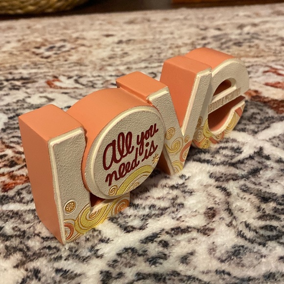 “All You Need is Love” Home Decor - Picture 4 of 5